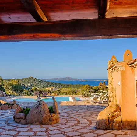 Sardinia Family - Letizia With Private Pool And Seaview Cannigione