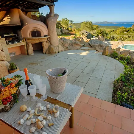 Sardinia Family - Letizia With Private Pool And Seaview Villa