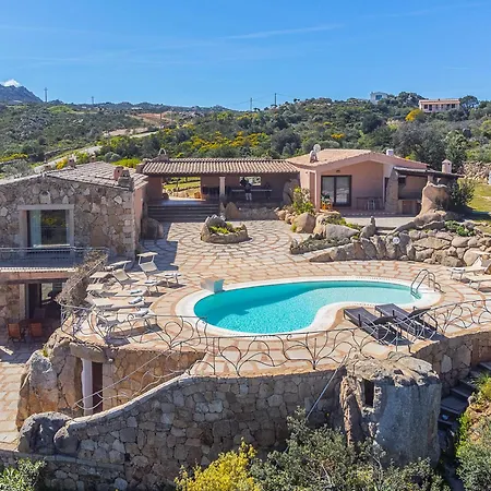 Villa Sardinia Family - Letizia With Private Pool And Seaview *